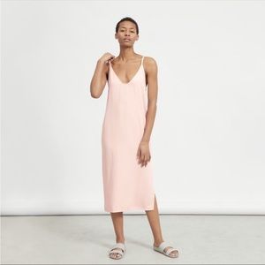 EVERLANE The Japanese GoWeave Slip Dress in Rose Size 4
